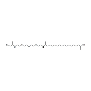 溴乙酰胺-PEG3-酰胺-C14-羧酸