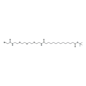 溴乙酰胺-PEG3-酰胺-C12-叔丁酯