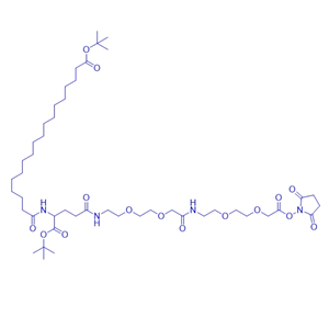 索馬魯肽側(cè)鏈NHS活化酯/1118767-15-9/Semaglutide side chain