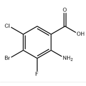 2-氨基-4-溴-5-氯-3-氟苯甲酸，可提供定制服務，按需分裝！