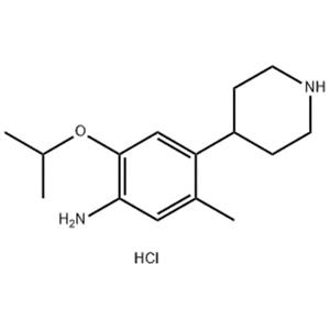 5-甲基-2-(1-甲基乙氧基)-4-(4-哌啶)-苯胺二鹽酸鹽