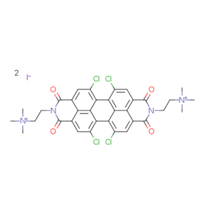 四氯苝酐-N,N-二甲基丙胺衍生物碘鹽