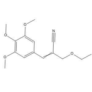 β-乙氧基-α-（3,4,5-三甲氧基苯亞甲基）-丙腈