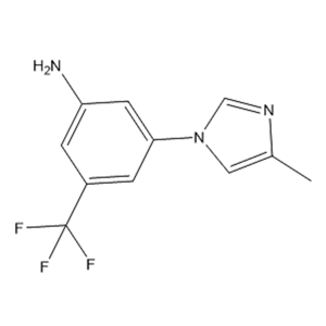3-(4-甲基-1H-咪唑-1-基)-5-(三氟甲基)苯胺