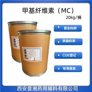 甲基纖維素，大包裝25kg，符合藥典四部