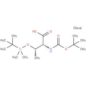 N-(叔丁氧羰基)-O-(叔丁基二甲基甲硅烷基)-D-蘇氨酸