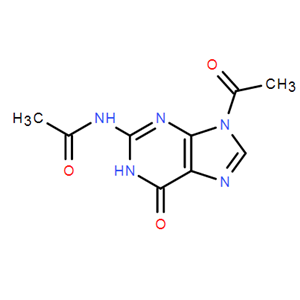 二乙酰鳥嘌呤；N(2),9-二乙酰鳥嘌呤；3056-33-5