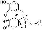 CAS 登錄號：16590-41-3, 納曲酮, 納屈酮, 17-(環(huán)丙甲基)-4,5-環(huán)氧-3,14-二羥基嗎啡烷-6-酮