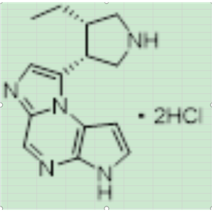 8-((3R,4S)-4-乙基吡咯烷-3-基)-3H-咪唑并[1,2-A]吡咯并[2,3-E]吡嗪二鹽酸鹽