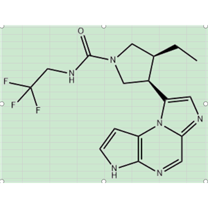 (3S,4R)-3-乙基-4-(3H-咪唑并[1,2-A]吡咯并[2,3-E]吡嗪-8-基)-N-(2,2,2-三氟乙基)吡咯烷-1-酰胺