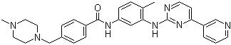 CAS 登錄號：152459-95-5, 伊馬替尼, 4-[(4-甲基-1-哌嗪基)甲基]-N-[4-甲基-3-[4-(3-吡啶基)-2-嘧啶基]氨基]苯基]苯甲酰胺