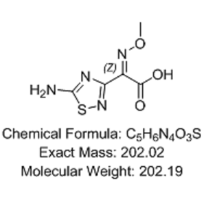 2-(5-氨基-1,2,4-噻二唑-3-基)-2-甲氧亞氨基乙酸 72217-12-0