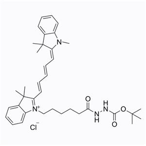 花青素Cy5 Boc-hydrazide chloride，Cyanine5 Boc-hydrazide chloride