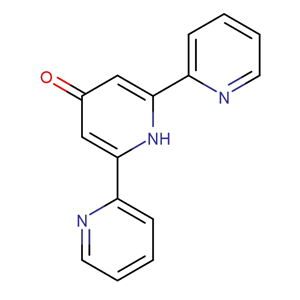 2,6-雙(2-吡啶基)-4-吡啶酮   2,6-Bis(2-pyridyl)-4(1H)-pyridone   128143-88-4 克級供貨，可按需分裝