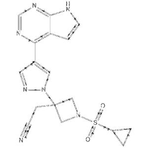 2-(3-(4-(7H-吡咯并[2,3-d] 嘧 啶 -4- 基 )-1H- 吡 唑 -1- 基)-1-(環(huán)丙基磺酰基)氮雜環(huán) 丁烷-3-基)乙腈