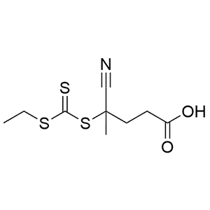 4-氰基-4-(((乙硫基)硫代羰基)硫基)戊酸  1137725-46-2 RAFT試劑
