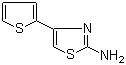 CAS 登錄號：28989-50-6, 2-(2-氨基-4-噻唑基)噻吩