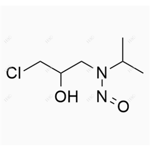 N-(3-chloro-2-hydroxypropyl)-N-isopropylnitrous amide 	N-亞硝基艾司洛爾雜質(zhì)2