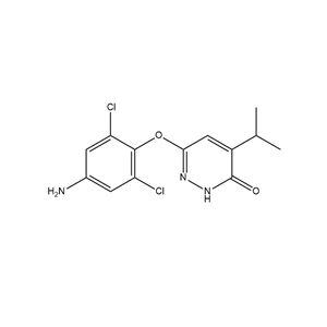 6-(4-氨基-2,6-二氯苯氧基)-4-異丙基吡哆嗪-3(2H)-酮