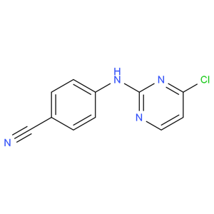 4-[(4-氯-2-嘧啶基)氨基]苯腈