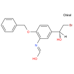 (R)-N-(2-(芐氧基)-5-(2-溴-1-羥基乙基)苯基)甲酰胺