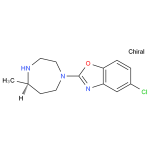5-氯-2-[(5R)-六氫-5-甲基-1H-1,4-二氮雜卓-1-基]苯并惡唑