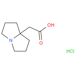 四氫-1H-吡咯里嗪-7a(5H)-乙酸鹽酸