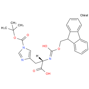 Fmoc-His(Boc)-OH.CHA