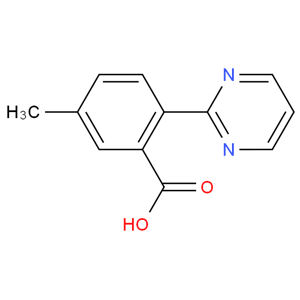 5-甲基-2-嘧啶-2-基苯甲酸